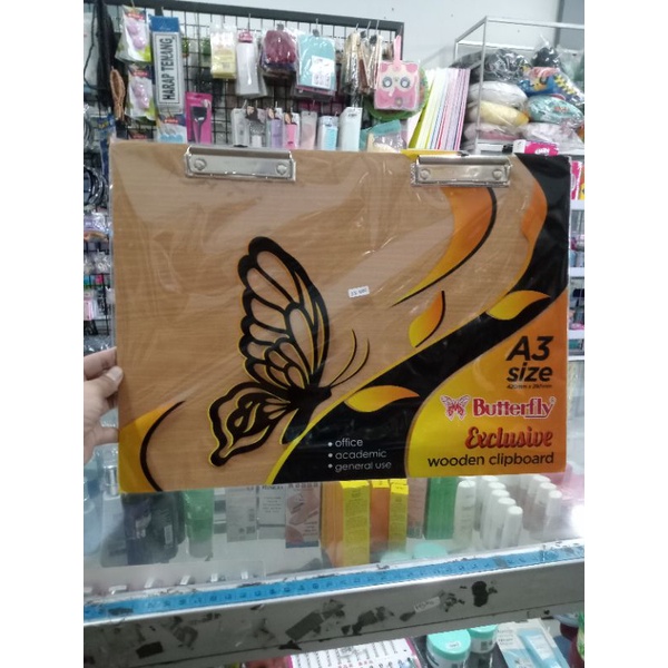 

clipboard A3 butterfly