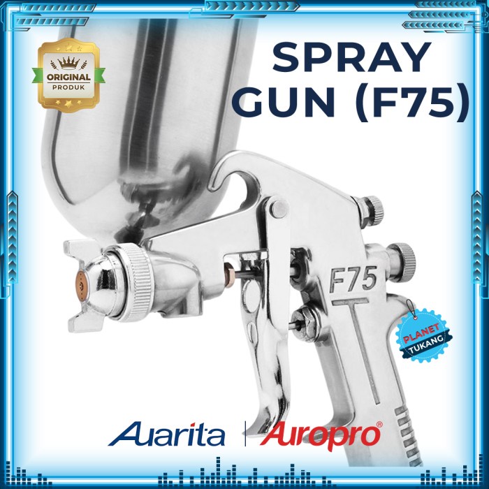 Spray Gun Auarita F75 G Tabung Atas F-75 Original 400Ml