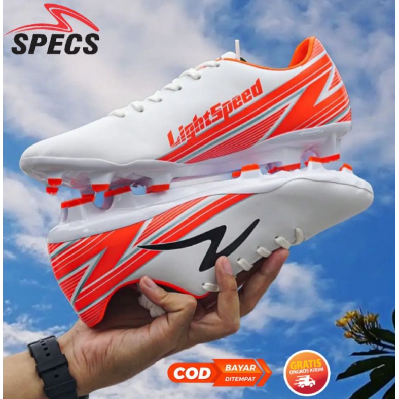 [SPORTY COLLECTION] BEST SELLER Sepatu Bola SPECS ACC LIGHTSPEED 2 LIMITED EDITION. GRATIS ONGKIR