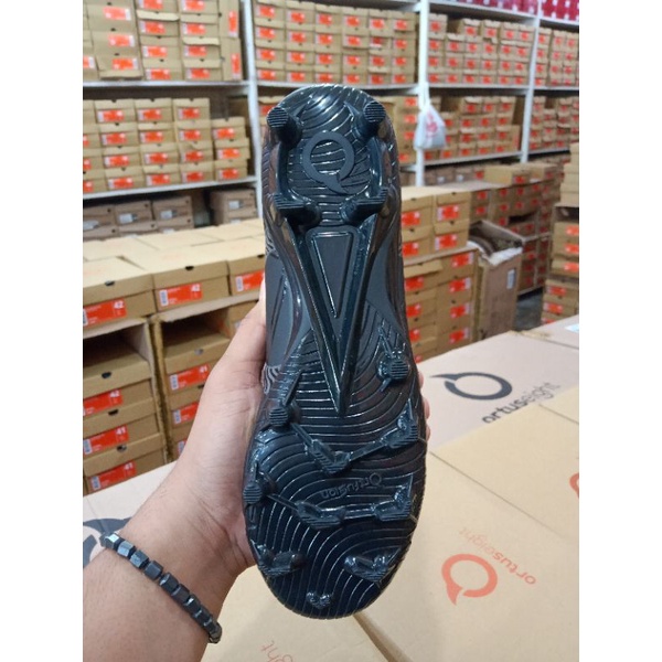 [SPORTY COLLECTION] Sepatu Bola Ortuseight Zenith FG Black/Grey - Vortex Blue - Dark Green - Peach