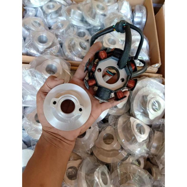 TERMURAH dudukan spul bracket spul pangkon spul Tiger PNP cb gl 100 SALE