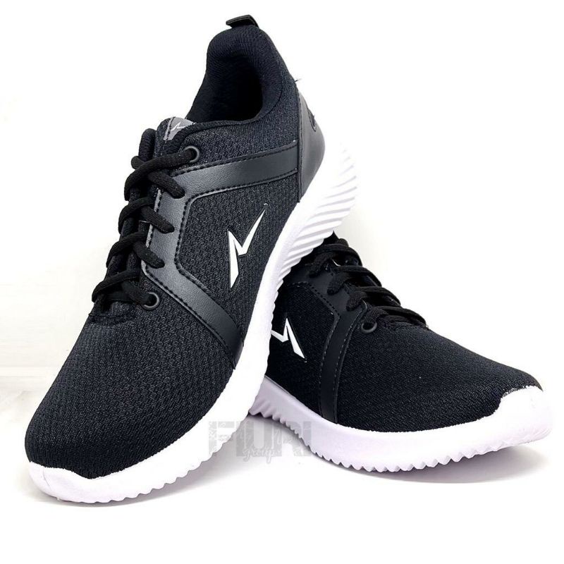 [REALPICT] ANDO SEPATU SNEAKERS HITAM PUTIH