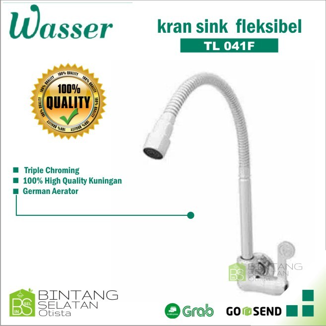 Wasser Kran dapur kran angsa kran sink keran fleksibel TL 041F