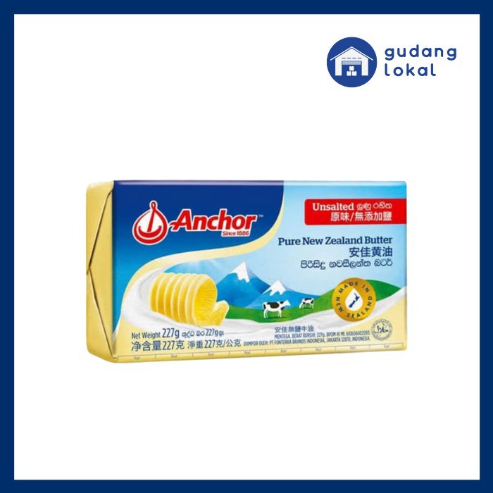 

Anchor Uned Butter Mentega 227Gr