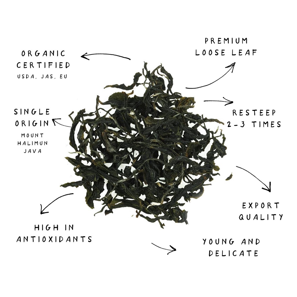 

East Java & Co Organic White Tea - Loose Leaf 35G (Teh Putih Organik)