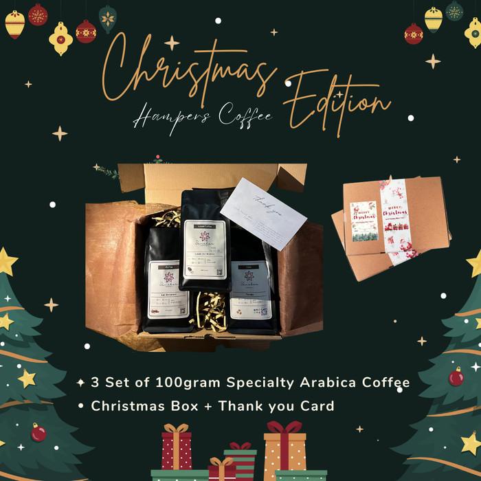 

Kopi Gift box hampers Natal | Ultah Lebaran | Parcel Christmas coffee Best Seller