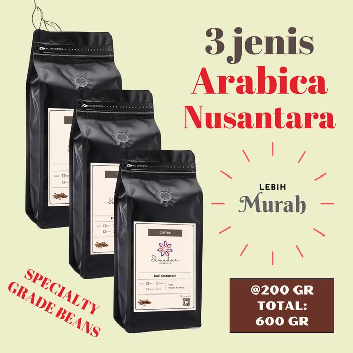 

Bundling Kopi Arabica Hampers kado gift Coffee khas indonesia + Box Best Seller