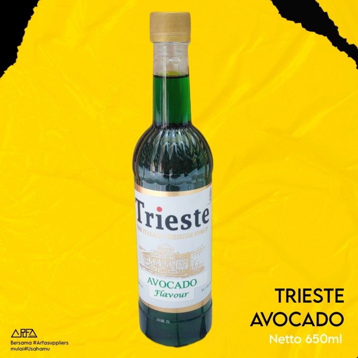 ------] Sirup Trieste Avocado - Sirup Alpukat