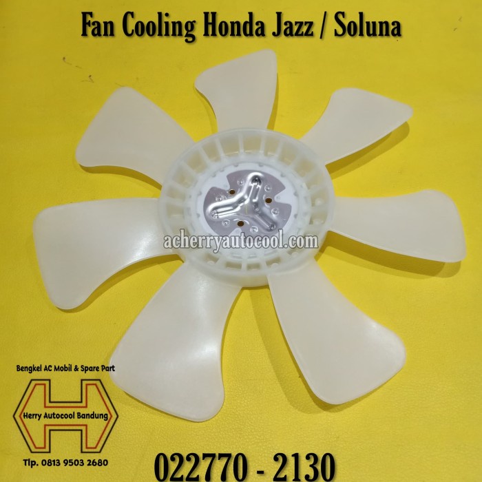 Fan Cooling Radiator Ac Mobil Honda Jazz / Soluna Denso Kode Hv313