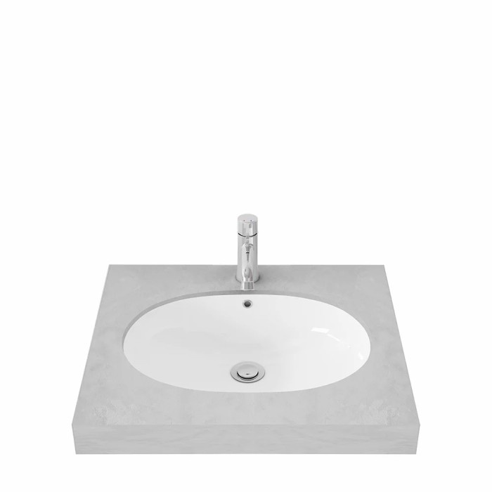 Wastafel Toto L 546N / L546N / L 546 N (Body Only) Model Tanam