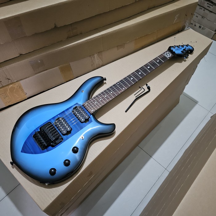 gitar musicman majesty custom high quality blue new ffstk790