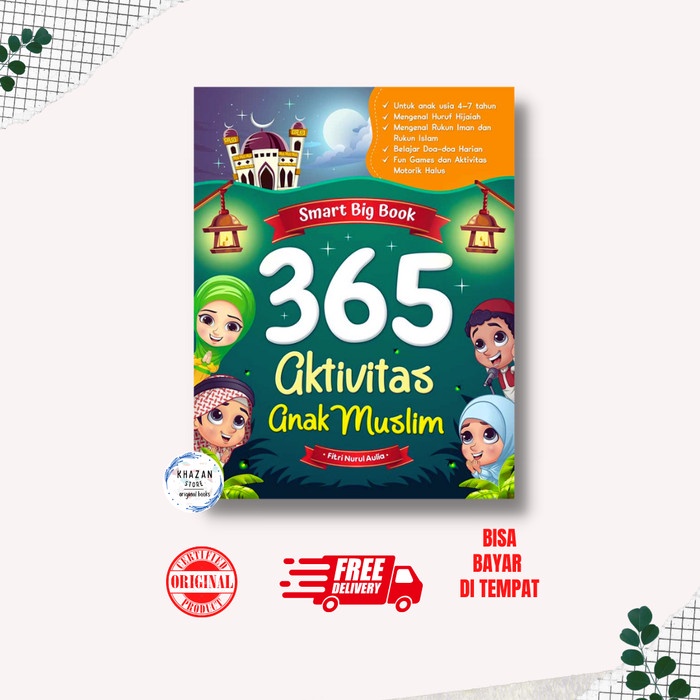 

[SALE MURAH] Buku Anak : SMART BIG BOOK 365 AKTIVITAS ANAK MUSLIM NEW