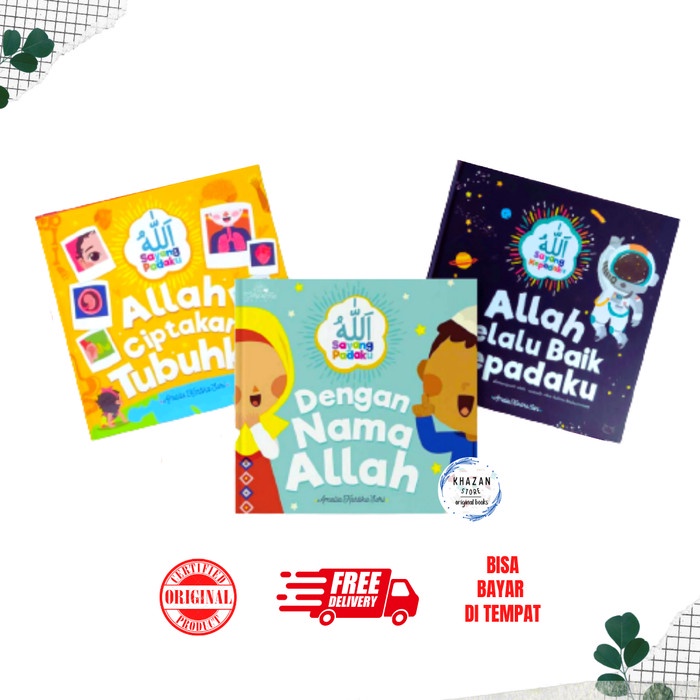 

[SALE MURAH] Buku The Gang Of Fur: Dengan Nama Allah, Allah Ciptakan Tubuhku, Allah TERBAIK