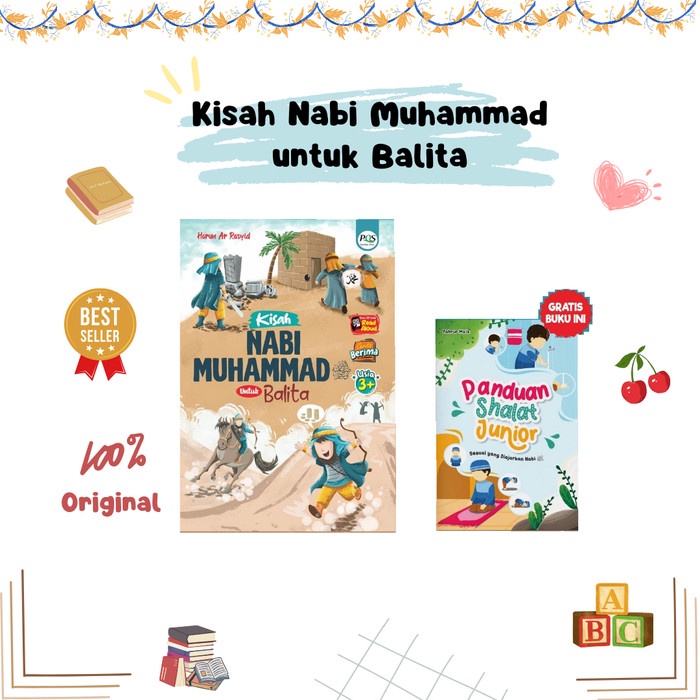 

[SALE MURAH] BUKU KISAH NABI MUHAMMAD untuk balita OBRAL