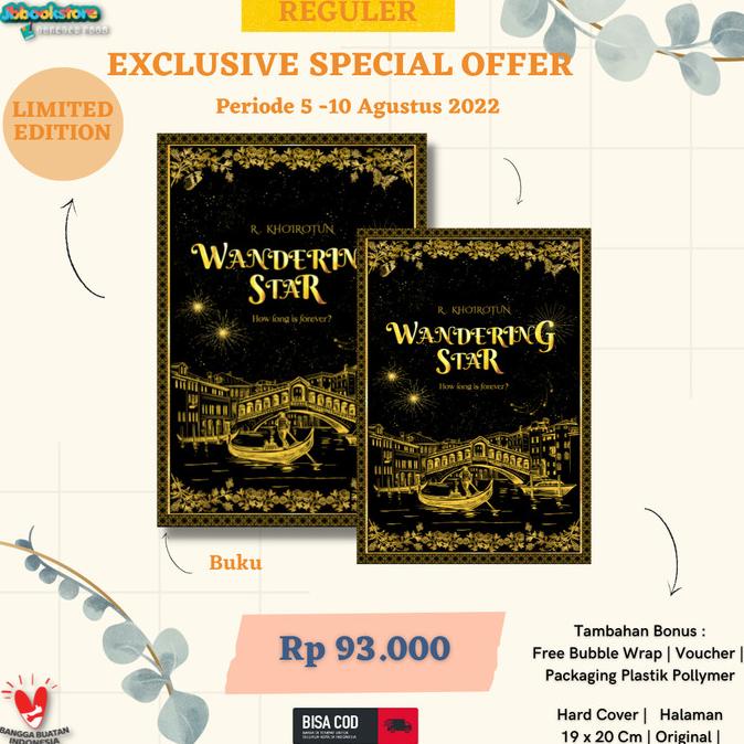 Novel Wandering Star - R. Khoirotun