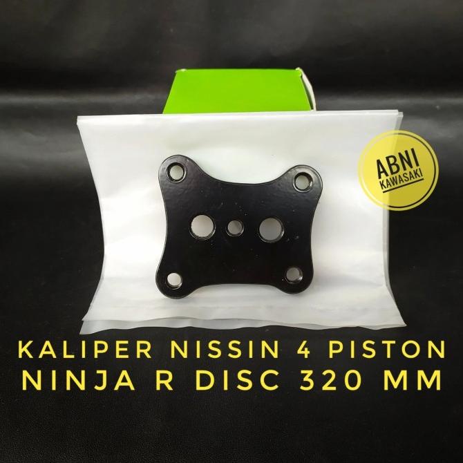 favorit] Braket Breket Kaliper Nissin 4P Disc Cakram PSM 320 mm Untuk Ninja R S
