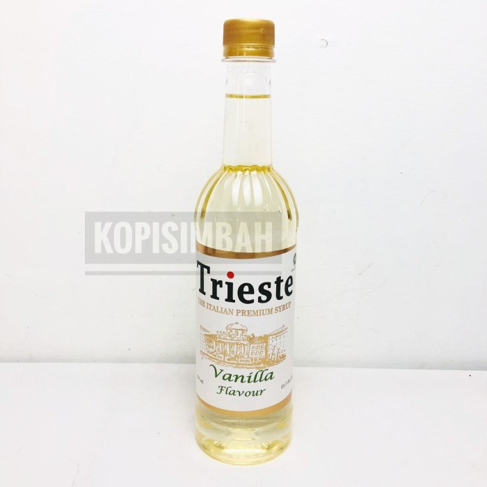 

best produk] Trieste syrup rasa VANILLA Minuman Sirup Kopi Premium Italia