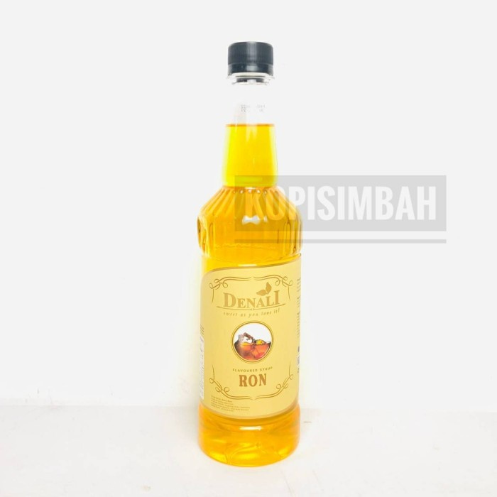 

best produk] Sirup Denali Rasa RON 750 ml Premium Syrup Minuman Bartender Kopi Dll