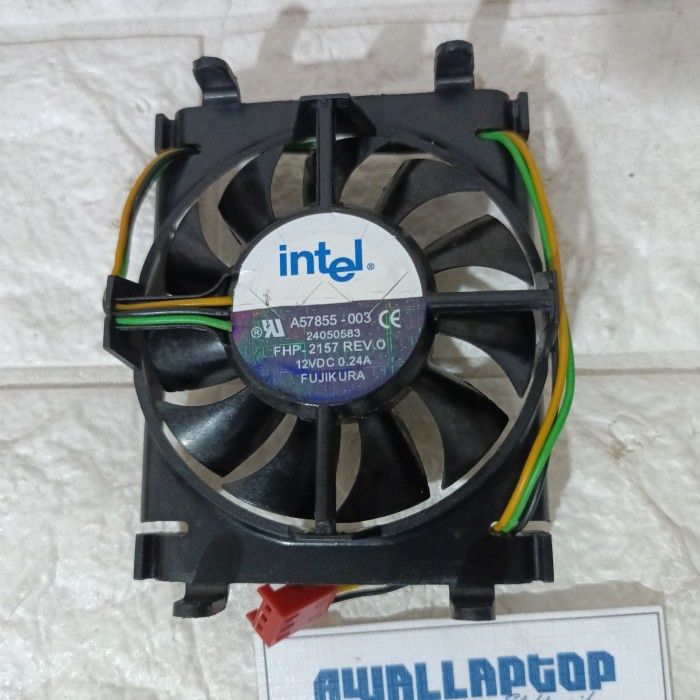 Buruan beli] kipas intel 7cm kipas CPU processor kipas STB 12v 0.2A bagus silent