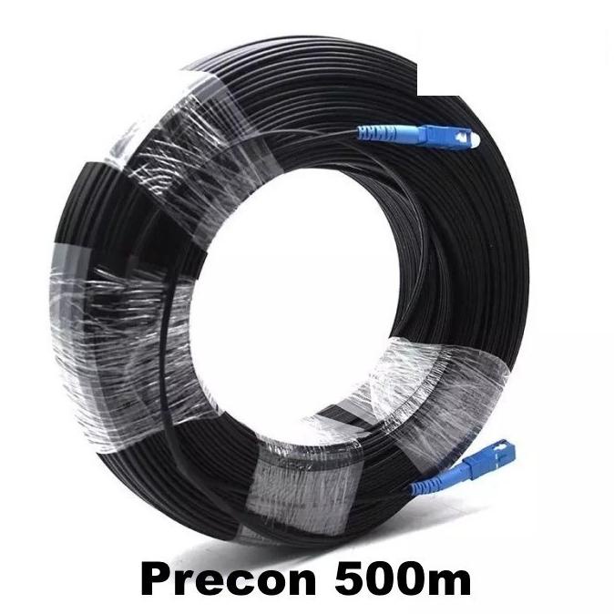 Precon 1 Core 500 Meter Dropcore Kabel FO Fiber Optik Konektor SC UPC