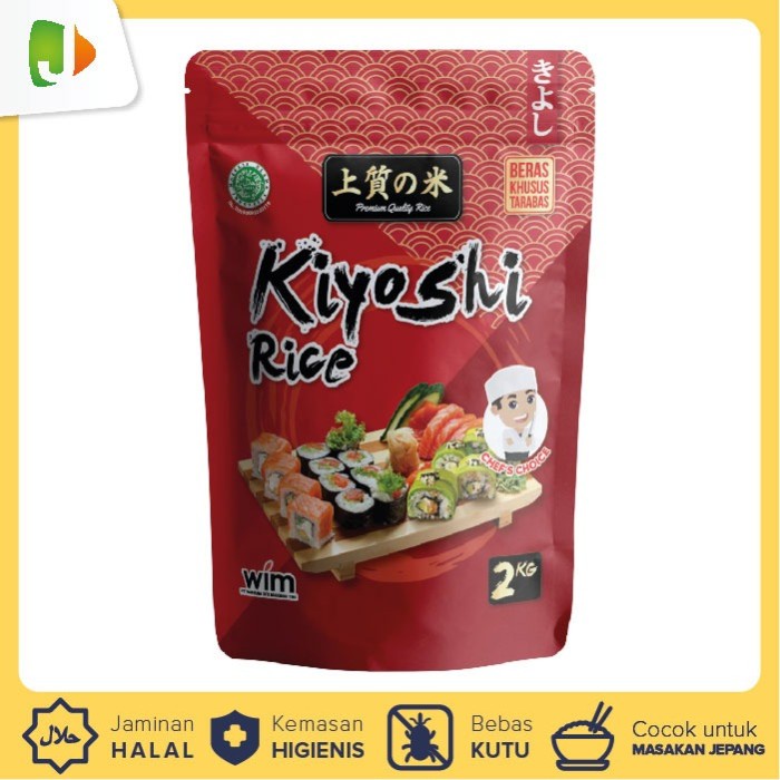 

Jepang Kiyoshi 2Kg- Halal-Lengket Cocok Untuk Sushi