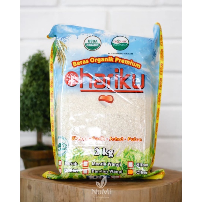 

2Kg Organic Ciherang Rice Ciherang Organik