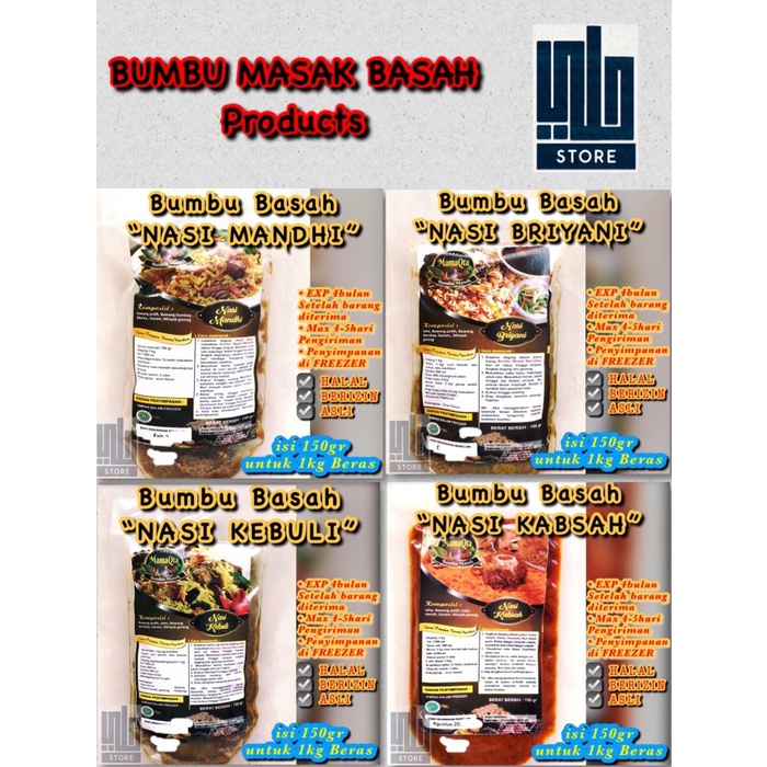 

Paket Bumbu Nasi Kabsa K Basmati + Bumbu Masak