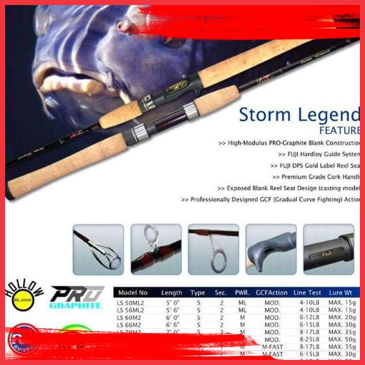 (wpd) rod lemax "storm legend" 198cm