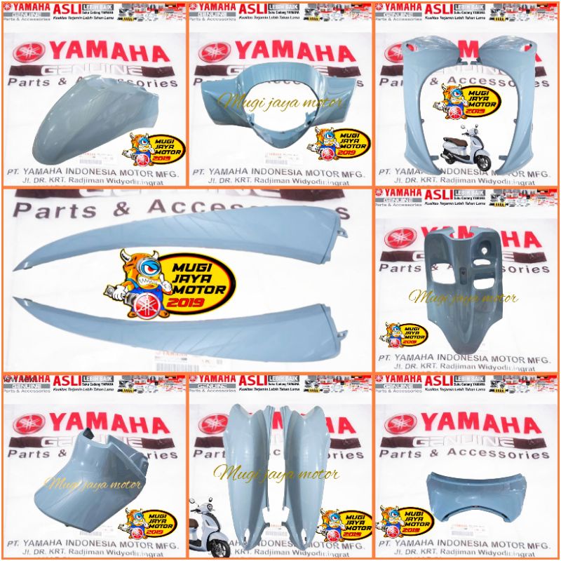FULL BODY HALUS GRAND FILANO 125 BIRU MUDA ORIGINAL YAMAHA