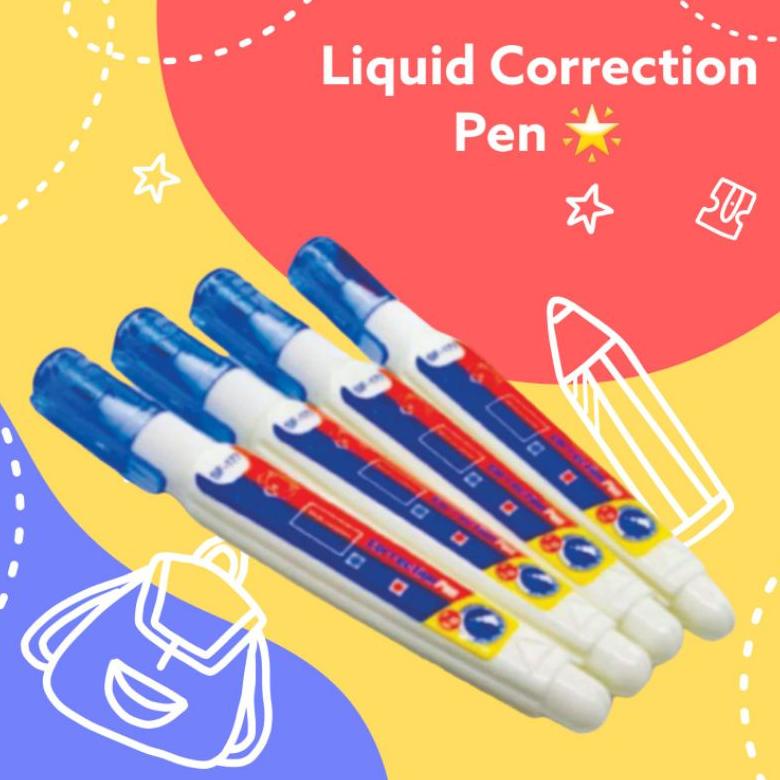 

(SF177) CORRECTION PEN TIPEX TIPE X CORRECTION FLUID CAIRAN KOREKSI PENGHAPUS CAIR ATK STATIONARY MURAH