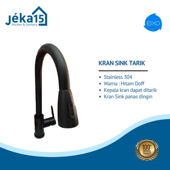 Kran Dapur//Kran Sink Meja Panas Dingin//Kran Sink Flexible Tarik