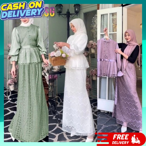 Bsju Gamis Kekinian Murah Bsju Daeva Dress Games Lebaran Pakaian Wanita Syari Baju Gamis Terbaru 202