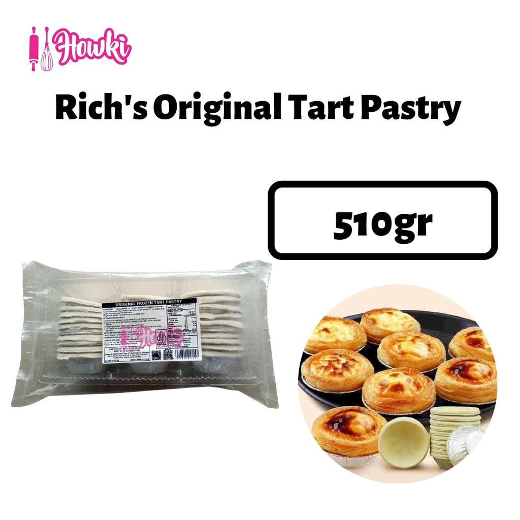 

Rich'S Tart Pastry 510Gr