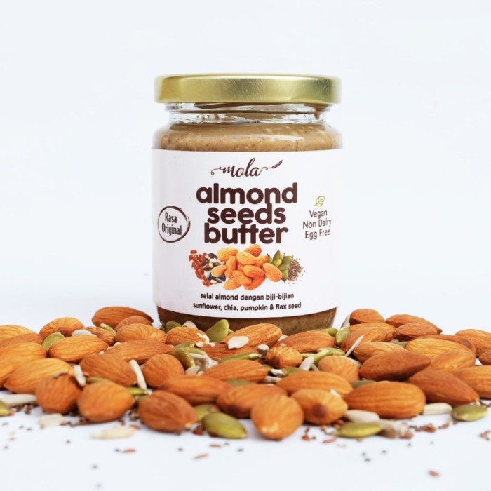 

Mola Almond Seeds Butter Selai Kacang Almond