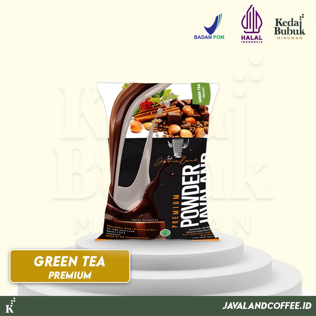 

Javaland Bubuk Numan Rasa Green Tea / Matcha 1Kg - Plain Powder Drink