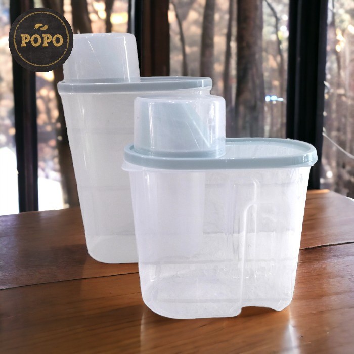 

Kotak Dispenser Toples Penyimpanan Gandum Sereal Kacang Makanan