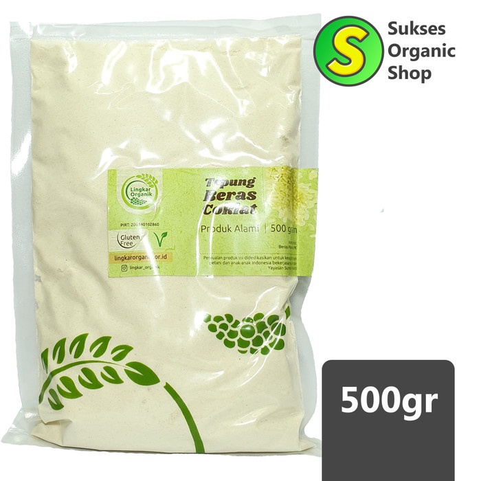 

Tepung Varian Putih//Merah Lingkar Organik 500Gr