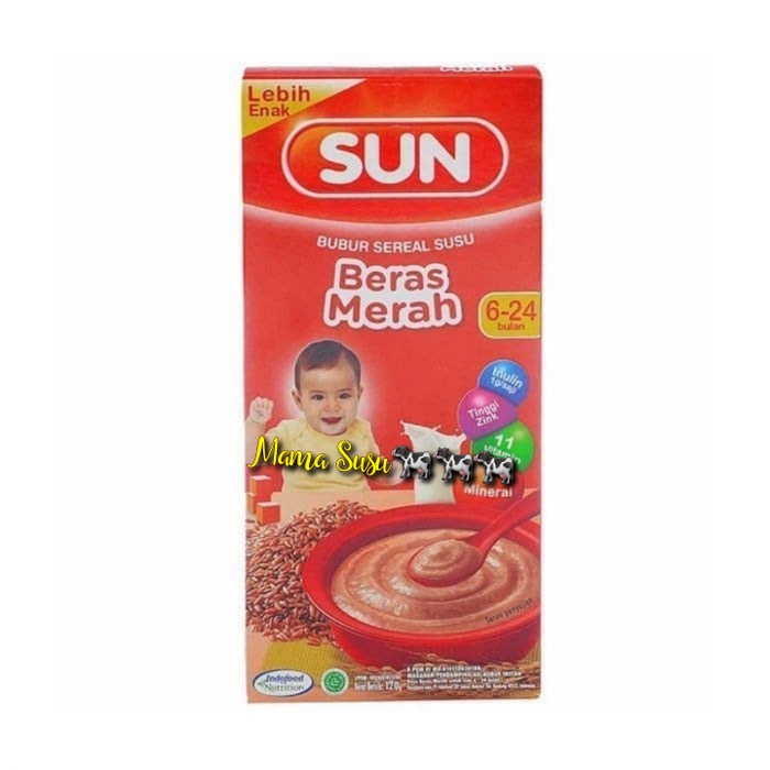 

Sun Sereal Susu Merah 120 Gr Sun Sehat Mpasi Ins