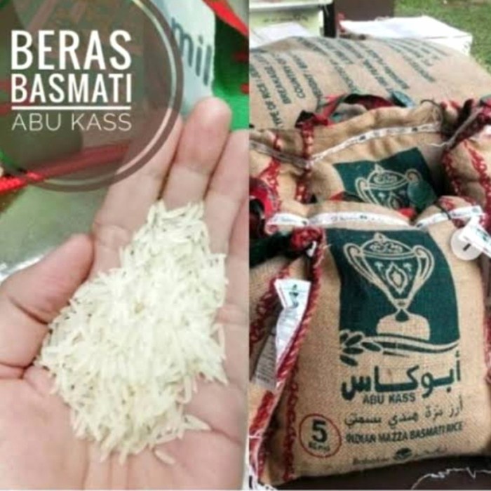 

Basmati Abu Kass 1 Kg Repacking / Abu Kass Kualitas Paling Super