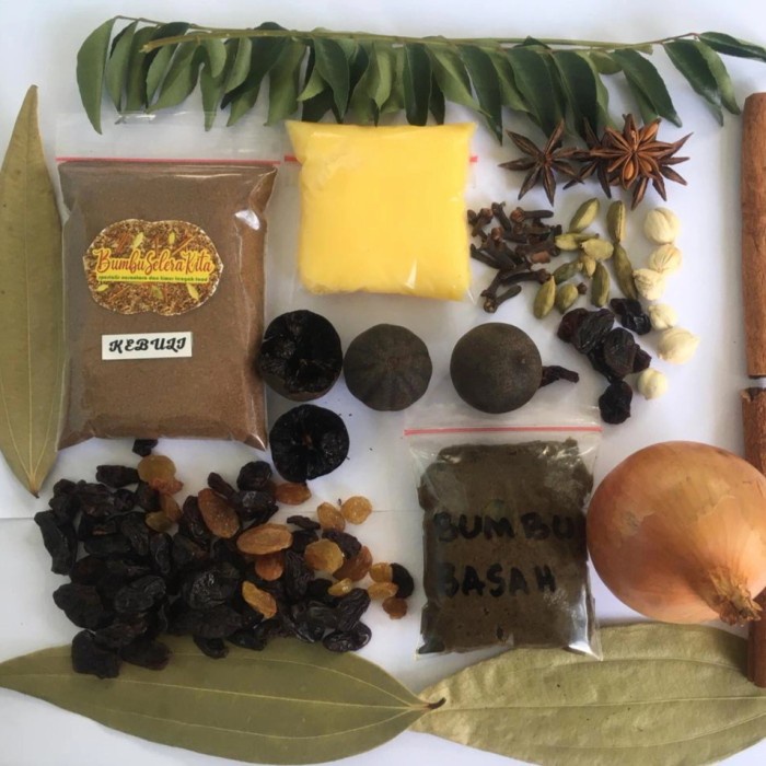 

Paket Bumbu Nasi Kebuli Komplit Lengkapuk 2 Kg Bumbu Selera Kita