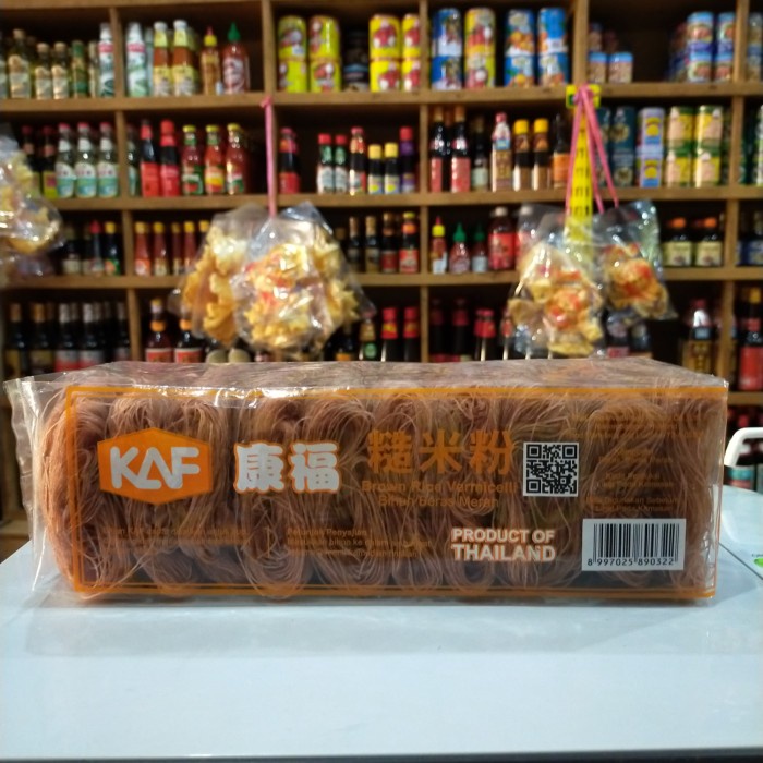 

Kaf Brown Rice Vermicelli/ Bihun Merah 50Gr*10