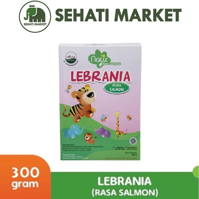 

Nayz Organik Lebrania Rasa Salmon 300Gr