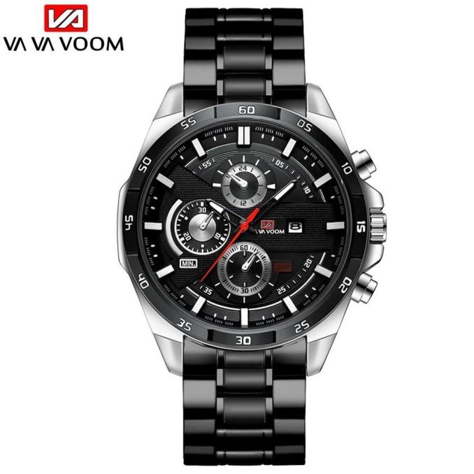 Jam Tangan Pria VAVA VOOM 216 VAVAVOOM Tahan Air Stainlees Steel