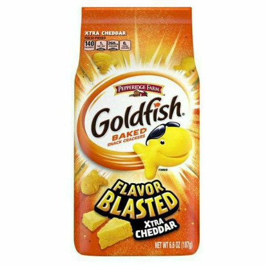 

Goldfish Baked Sna Craers / Colors / Cheddar / Vanilla Cupcake / Pretzel / Parmesan