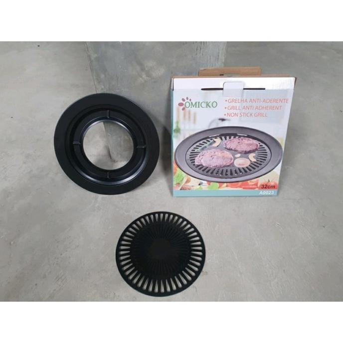 OMICKO GRILL PAN BBQ / GRILLER PORTABLE OMICKO