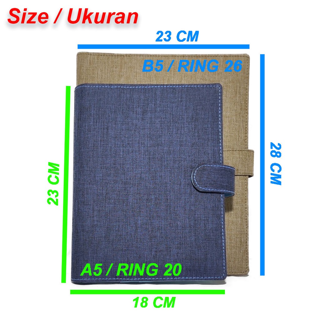 

Binder Jeans Free Pul, A5 20Ring