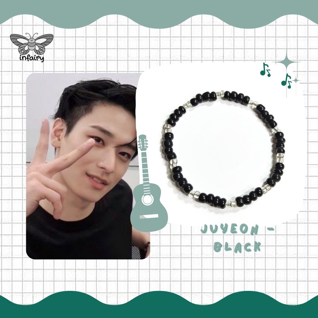 KPOP Theboyz Bracelet Handmade / gelang manik / gelang monte juyeon hyunjae changmin sunwoo kevin er