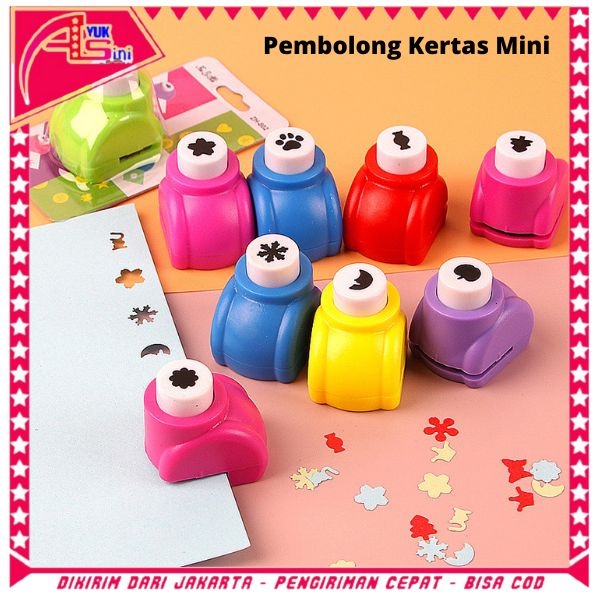 

AS Pembolong Kertas Mini Berbagai Bentuk Hewan Lucu Paper Cutting Embossing Craft Puncher DIY Cetakan Pemotong Nori Puncher Bento Alat Pemotong Rumput Laut Kertas Scrapbook Paper Punc Bentuk Bintang