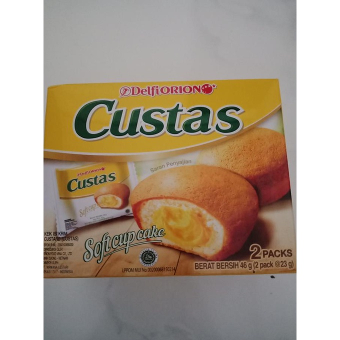 

Custas Delfi Orion/Soft Cup Cake Delfi 2X23G