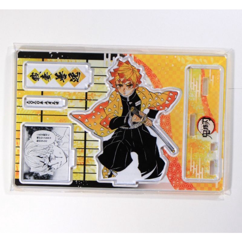 Standee Acrylic Diorama 2020 Zenitsu Agatsuma Kimetsu No Yaiba KNY Demon Slayer